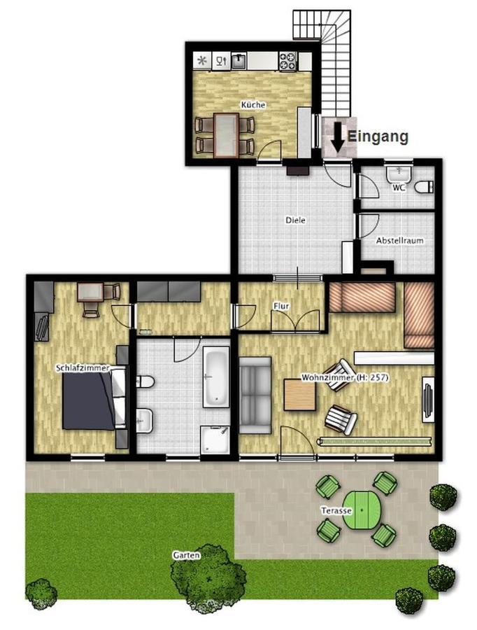 Apartment Seeblick Wetter Ветер Екстериор снимка